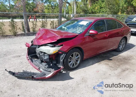 2015 Toyota Camry Se z USA, uszkodzony, nr VIN 4T1BF1FK5FU978626